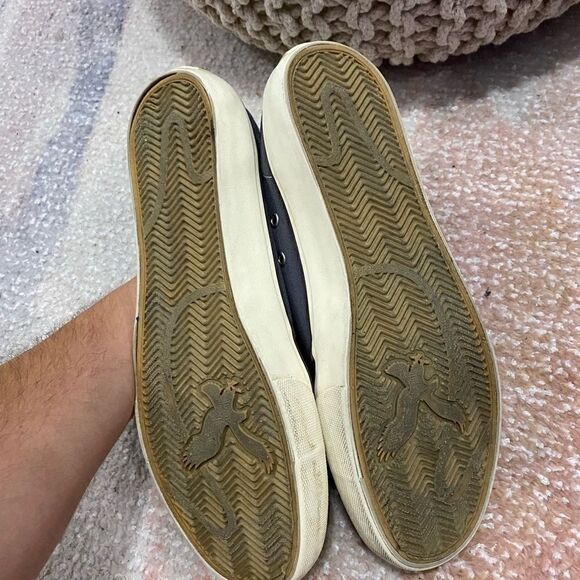 American Eagle (AEO) Mens High Top Sneakers Size 11 Gray &Rope Laces Gently Used - Picture 5 of 5